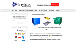 Desktop Screenshot of bayheadproducts.com